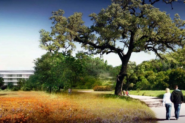 Apple üssü yapım aşamasında