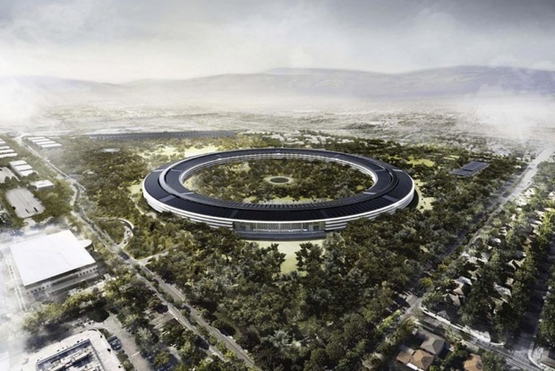 Apple üssü yapım aşamasında