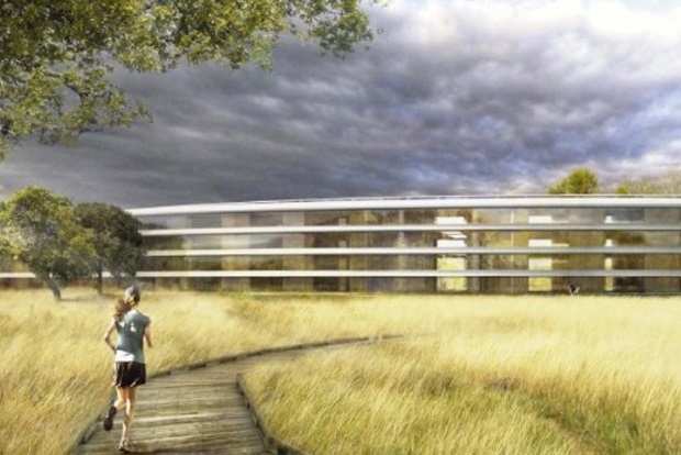 Apple üssü yapım aşamasında