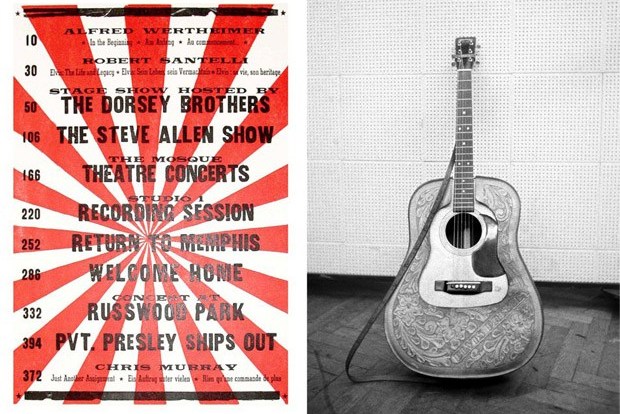 Elvis'in hayatından kareler