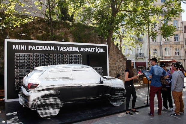 MINI Paceman Tasarım Hareketi Emre Kuzlu sergisi