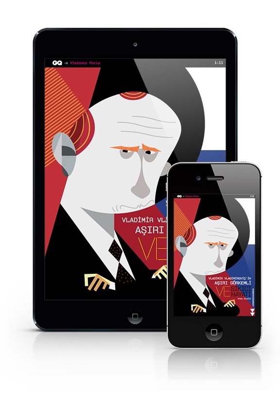 GQ Türkiye iPhone/iPad/Android Ekim sayısı yayında