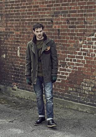 Modern erkeğe vintage stil