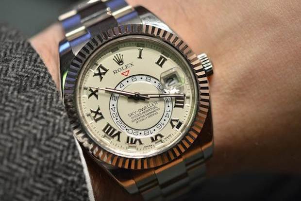 Rolex gökyüzünde