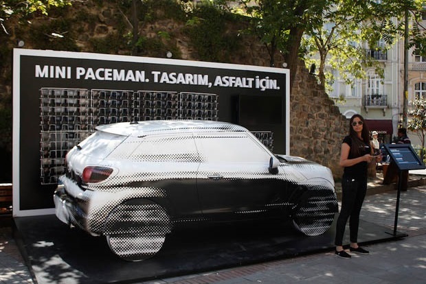 MINI Paceman Tasarım Hareketi Emre Kuzlu sergisi