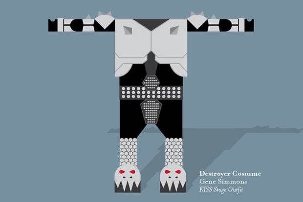 Efsane müzisyenlerin efsane kostümleri