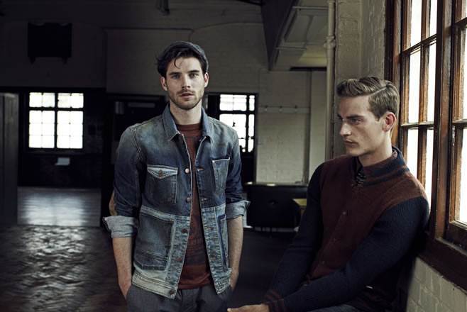 Modern erkeğe vintage stil