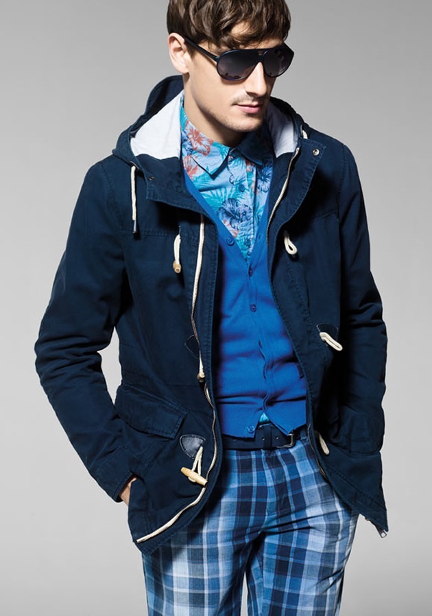 Mavi ve yeşilin mükemmel uyumu