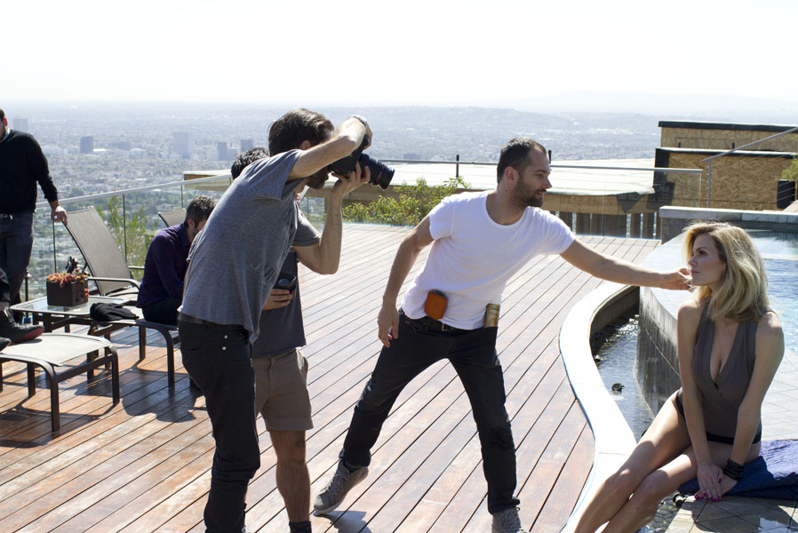 Brooklyn Decker kamera arkası