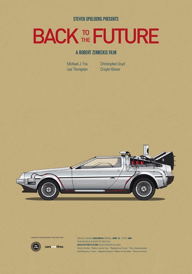 Bu afişlerin yıldızları otomobiller