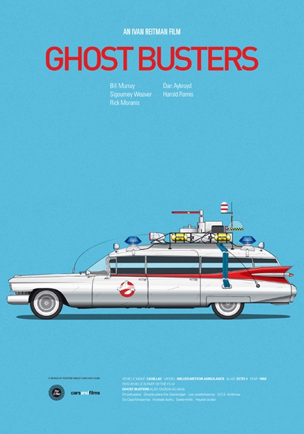 Bu afişlerin yıldızları otomobiller