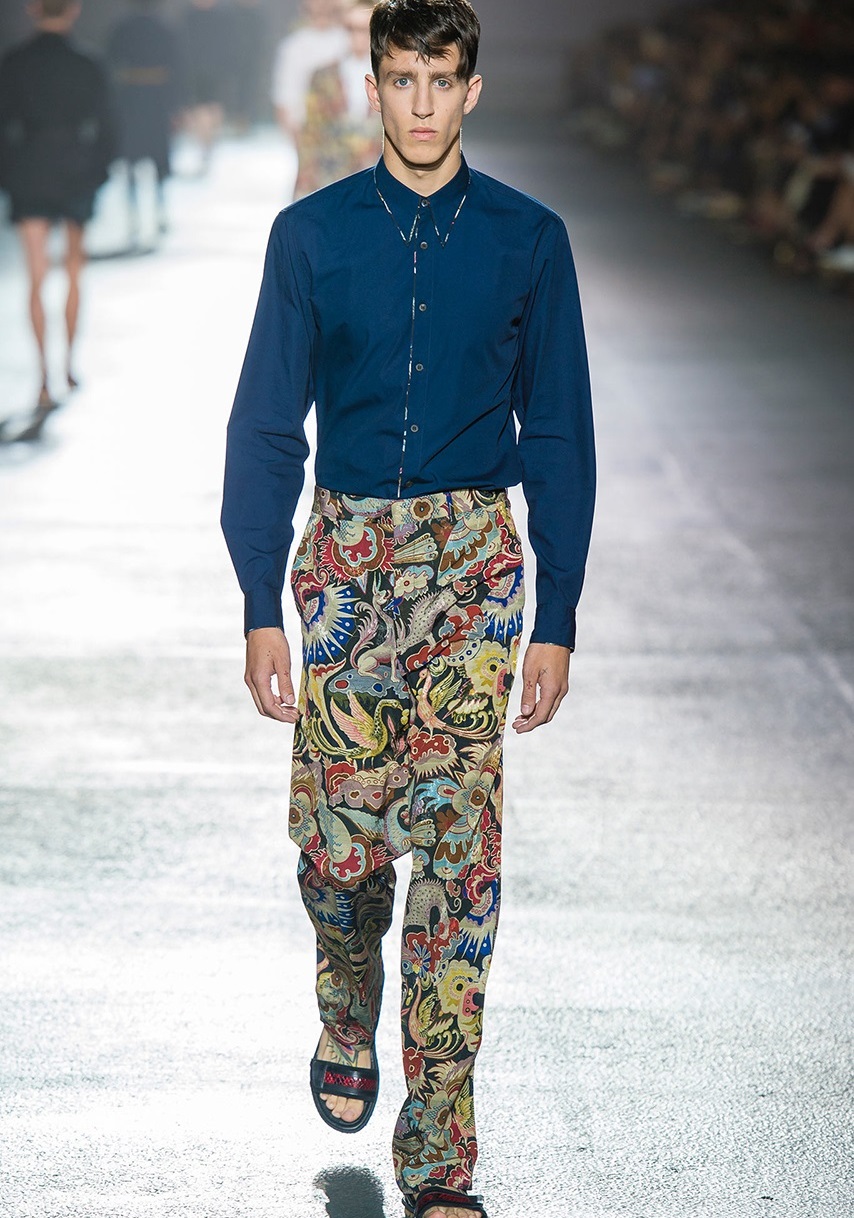 Dries Van Noten İlkbahar / Yaz 2014