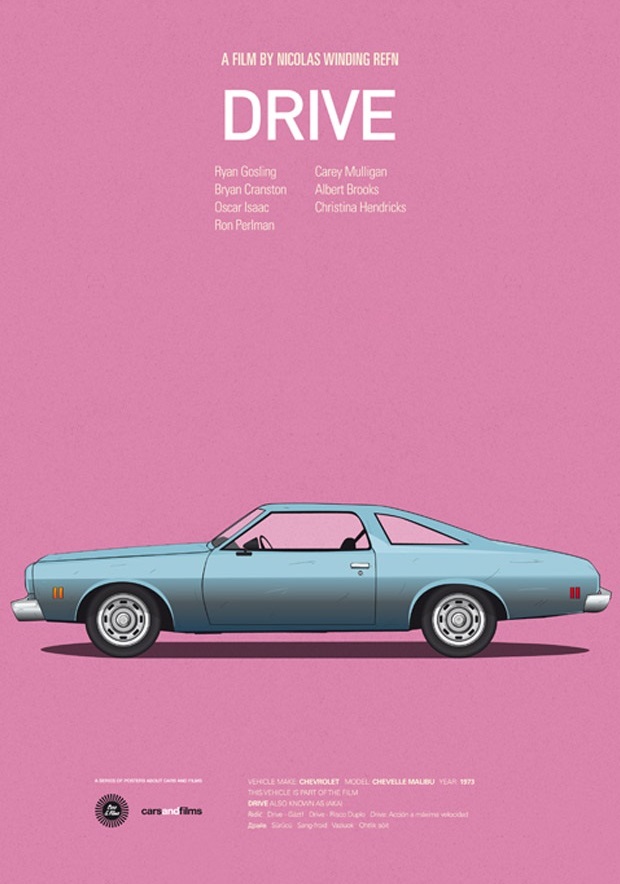 Bu afişlerin yıldızları otomobiller