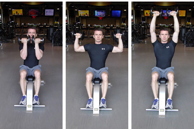 30 günde kaslı omuzlar