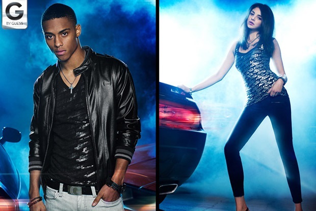 Asfaltta Guess imzası