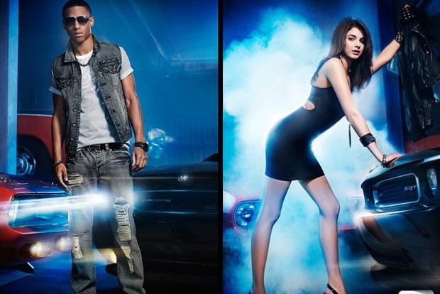 Asfaltta Guess imzası