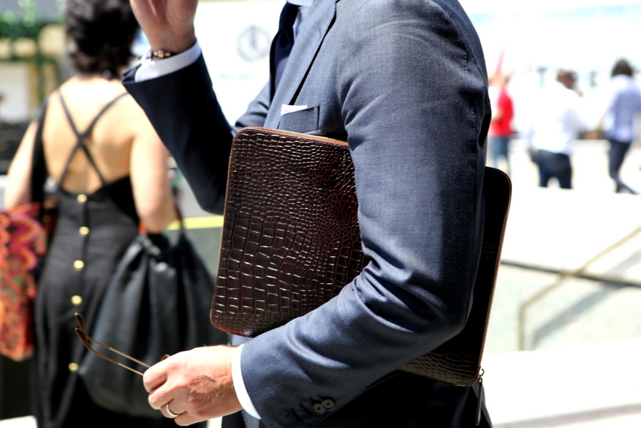 GQ Floransa sokaklarında