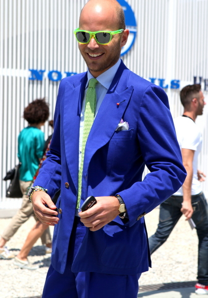 GQ Floransa sokaklarında