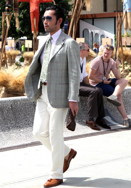 GQ Floransa sokaklarında