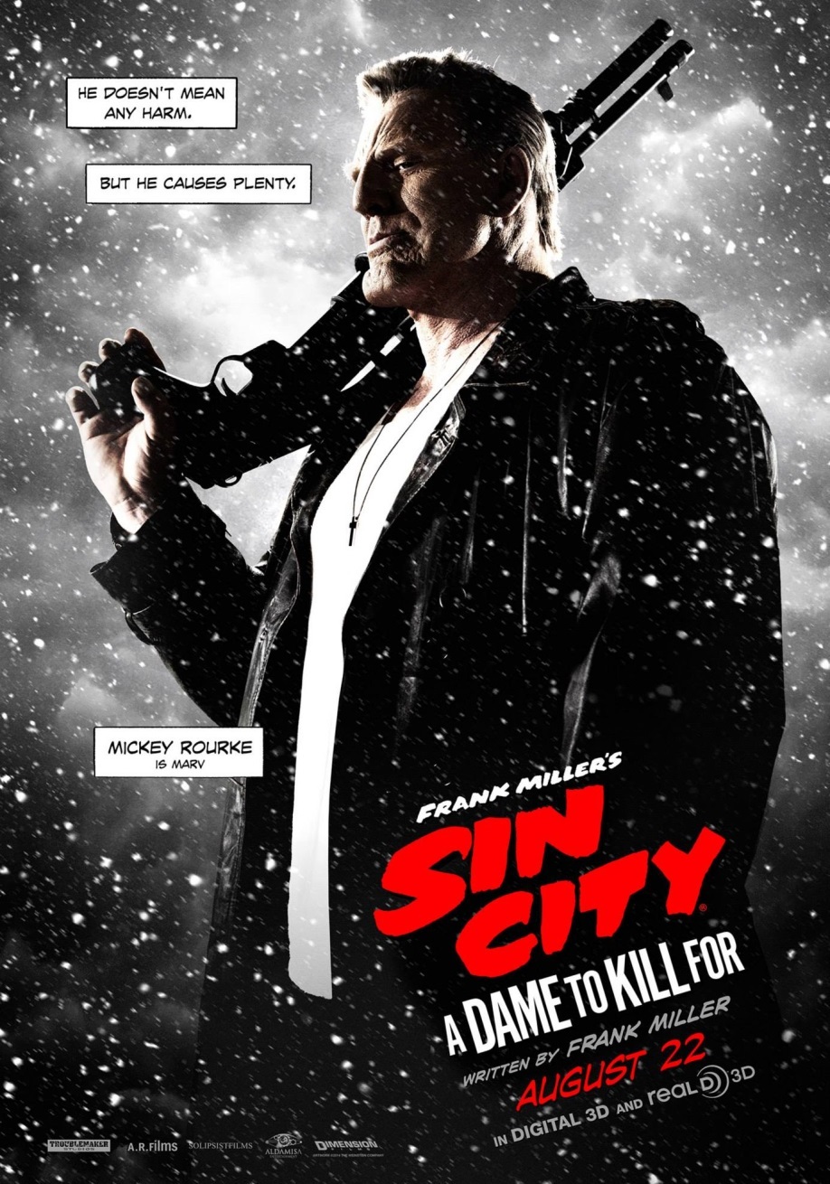 Günah Şehri'nin karanlık karakterleri