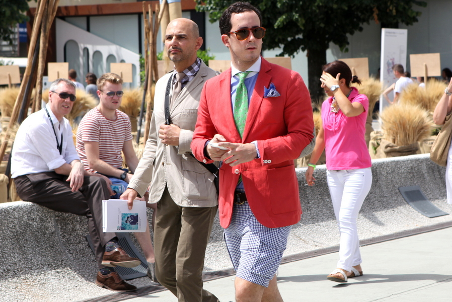 GQ Floransa sokaklarında