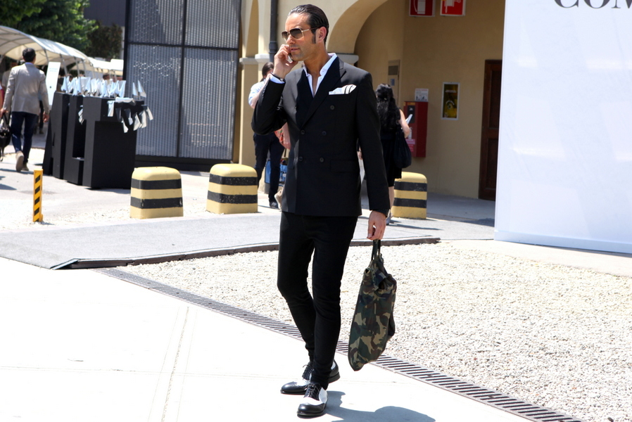 GQ Floransa sokaklarında