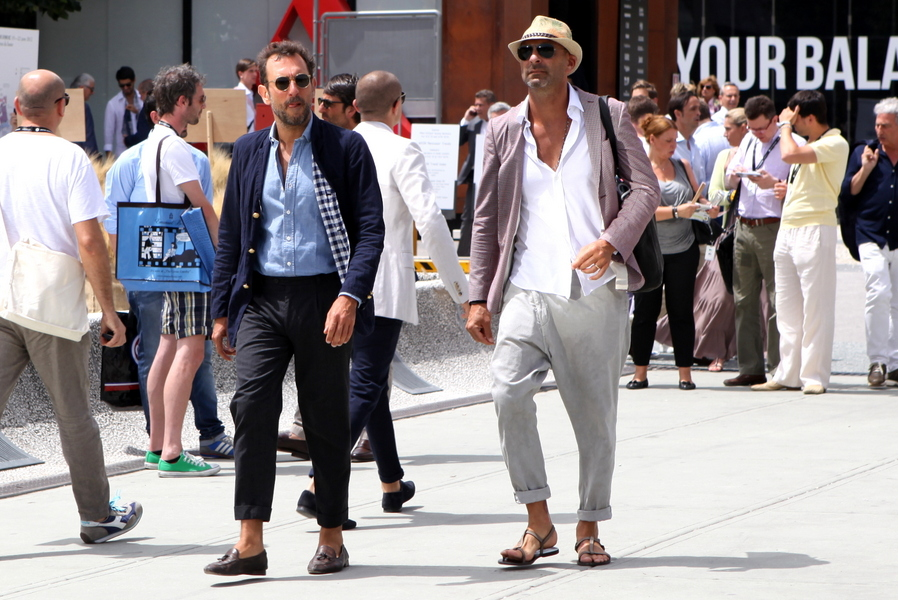 GQ Floransa sokaklarında