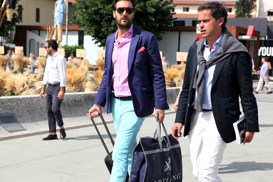 GQ Floransa sokaklarında