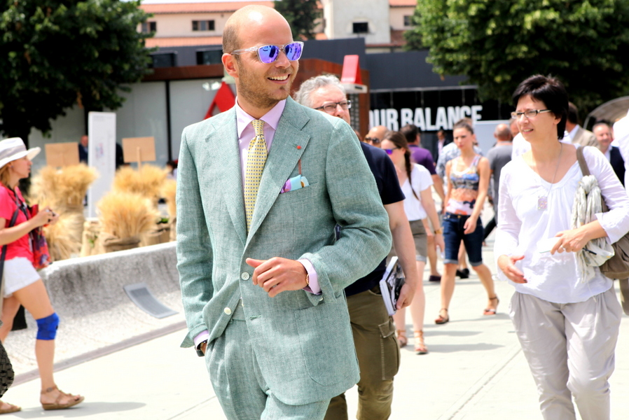 GQ Floransa sokaklarında