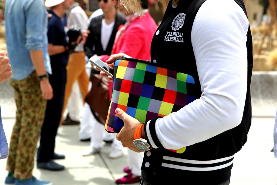 GQ Floransa sokaklarında