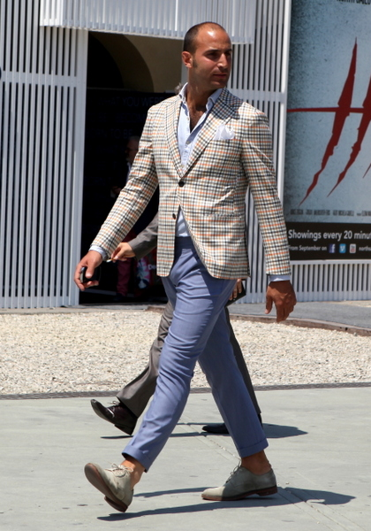 GQ Floransa sokaklarında