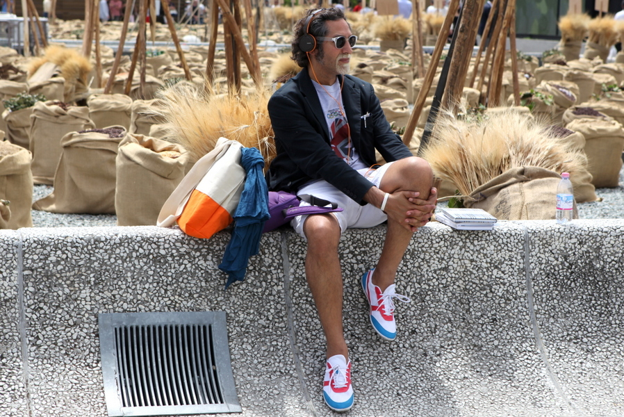 GQ Floransa sokaklarında