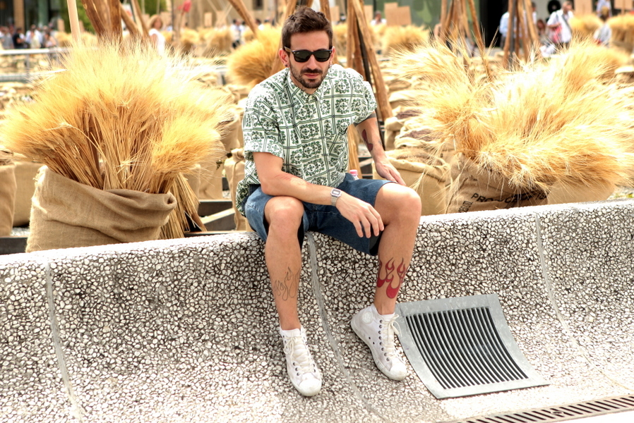 GQ Floransa sokaklarında