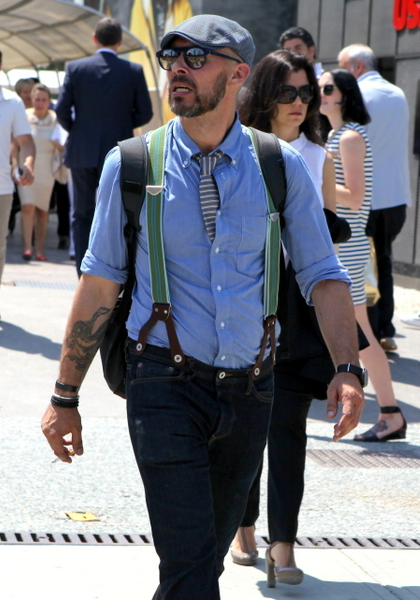 GQ Floransa sokaklarında