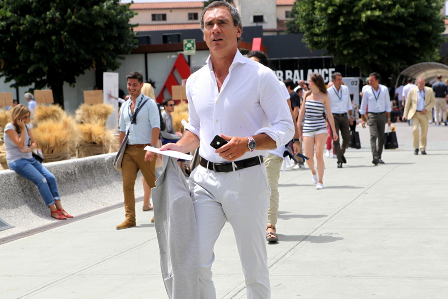 GQ Floransa sokaklarında