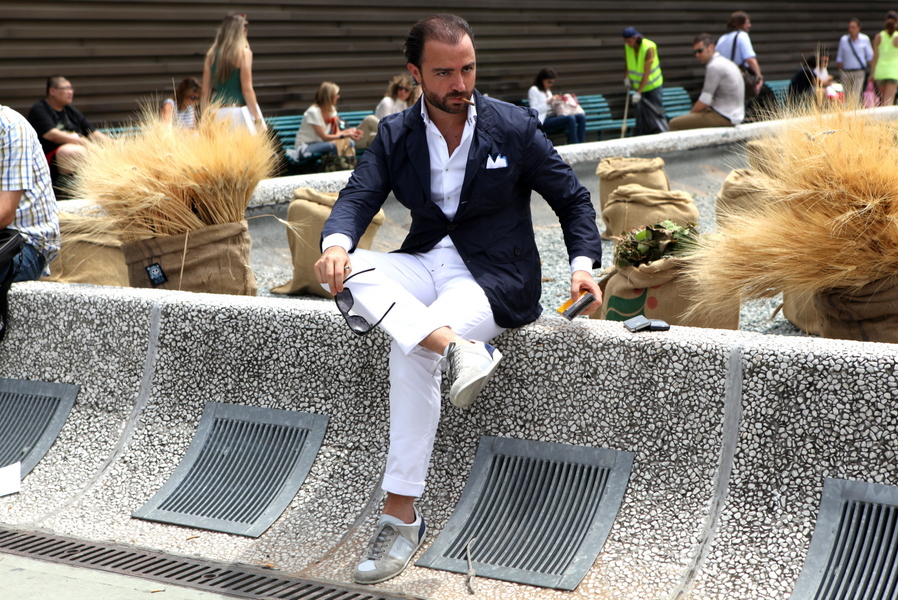 GQ Floransa sokaklarında