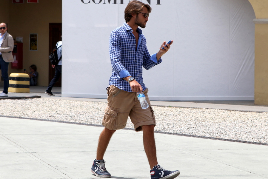 GQ Floransa sokaklarında