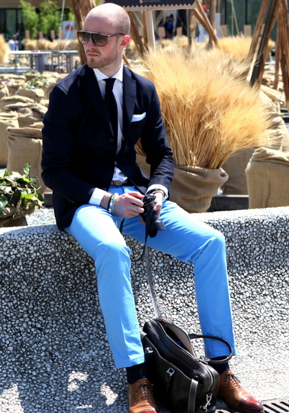 GQ Floransa sokaklarında