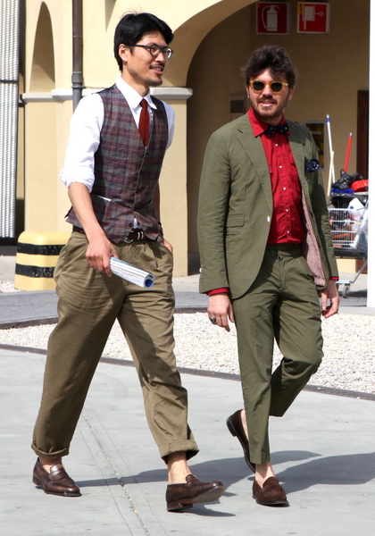 GQ Floransa sokaklarında