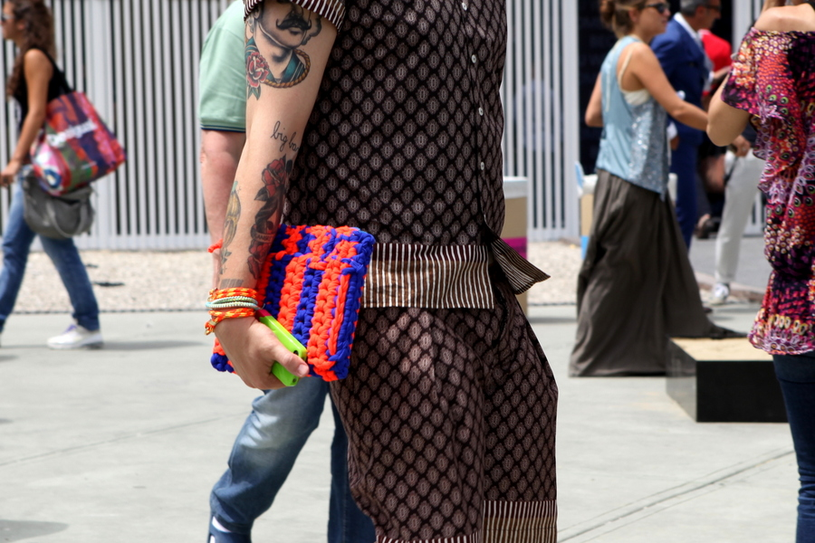 GQ Floransa sokaklarında