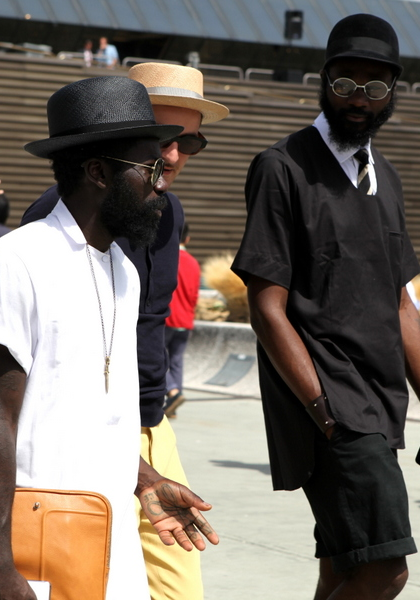 GQ Floransa sokaklarında