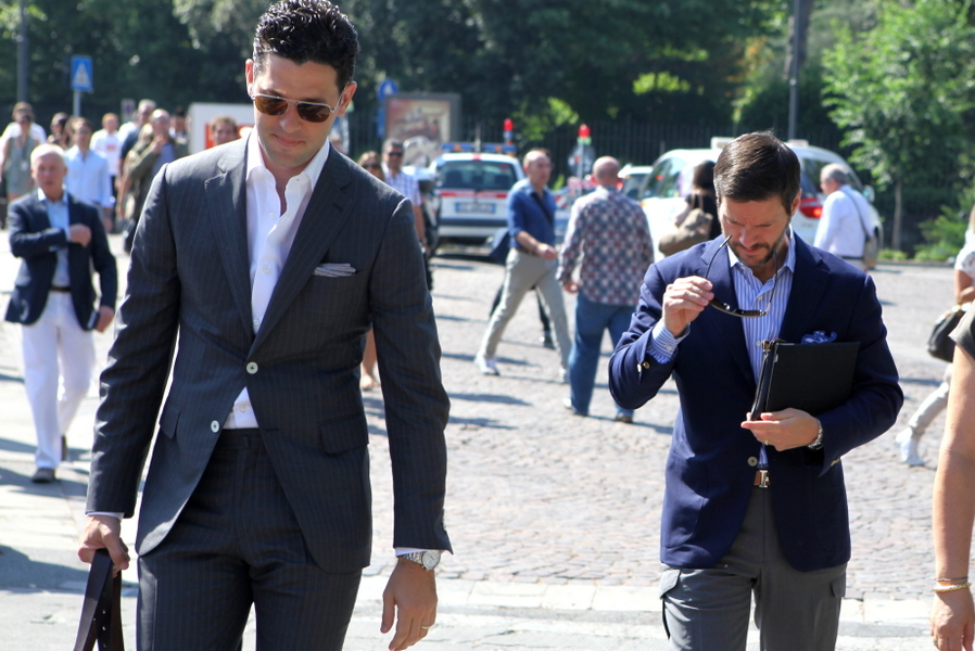 GQ Floransa sokaklarında