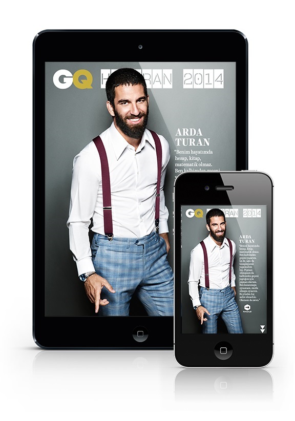 GQ Türkiye iPad/iPhone Haziran sayısı yayında
