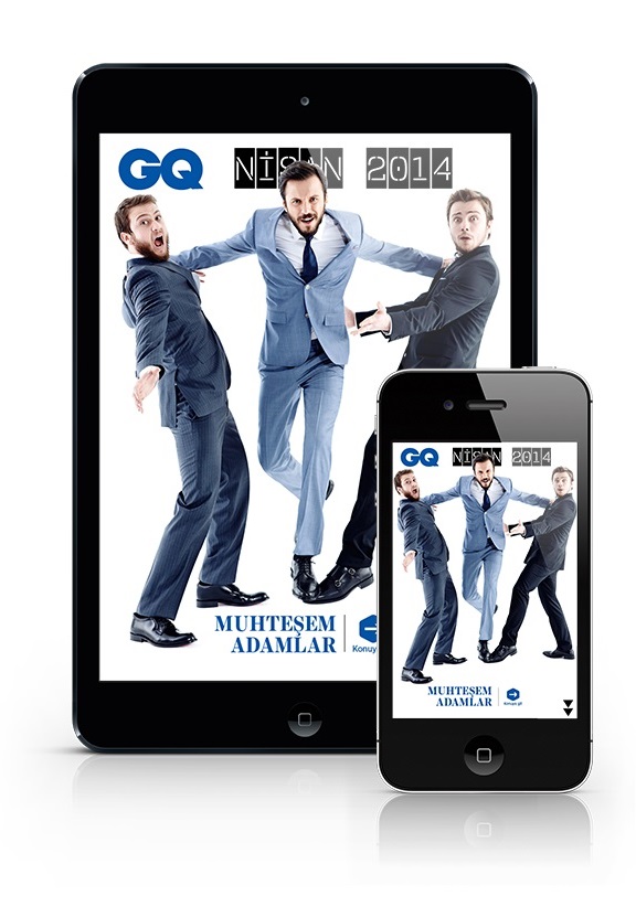  GQ Türkiye iPhone/iPad Nisan sayısı yayında