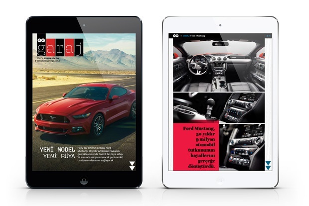 GQ Türkiye iPad Şubat sayısı yayında