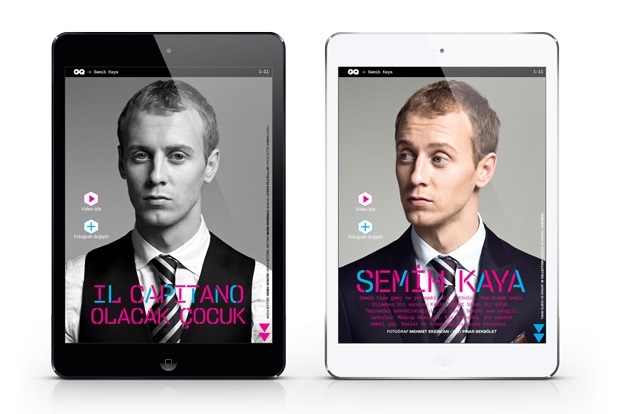 GQ Türkiye iPad Şubat sayısı yayında