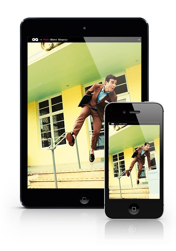 GQ Türkiye iPad/iPhone Haziran sayısı yayında