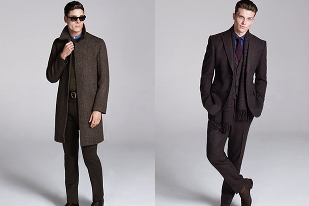 Takım elbisede İngiliz estetiği