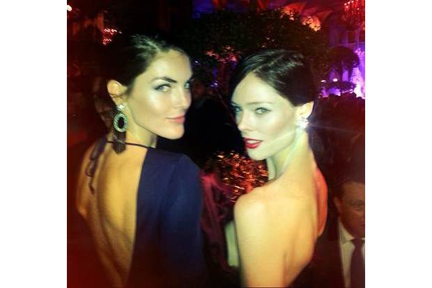 Süpermodeller Instagram'da