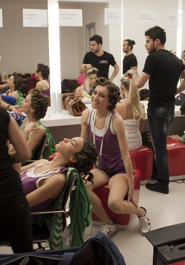 Miss Turkey 2012 sahne arkası